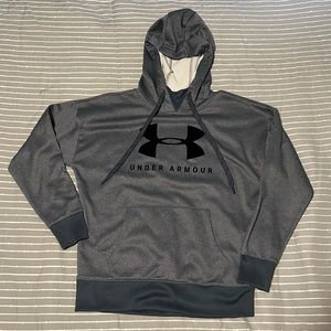 Under Armour hoodie, men’s small, blue/gray. Used once.